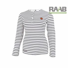 Felgombolható ujjú női csíkos póló XS-2XL-ig