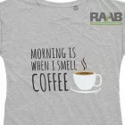 Cofee - mintás melírszürke pólóruha