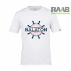 Balaton mintás póló S-4XL-ig - fehér
