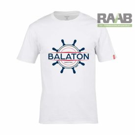 Balaton mintás póló S-4XL-ig - fehér