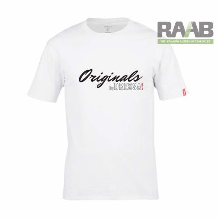 Originas feliratú póló S-4XL-ig - fehér