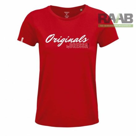 Originas feliratú póló S-3XL-ig - piros