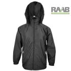 Basic széldzseki (esőkabát) XS-3XL-ig- fekete