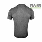 Recicled férfi sport póló PET palackból - melírszürke