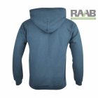 Vintage kenguruzsebes pulóver - farmerkék