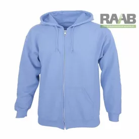 Vintage cipzáras pulóver - égszínkék