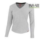 Prémium V nyakkivágású női póló S-2XL több színben