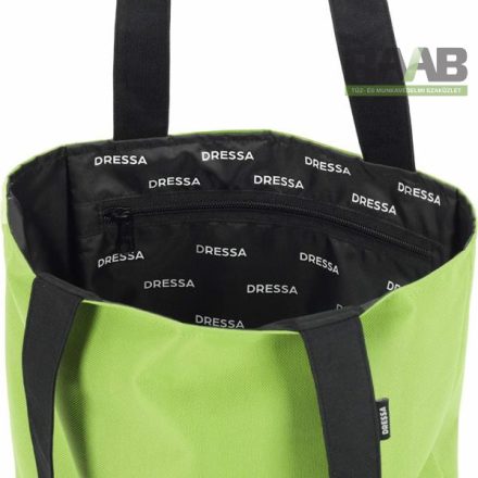 DRS Shopping táska fekete/pisztácia