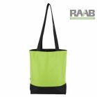 DRS Shopping táska  pénztárcával  fekete/pisztácia