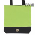 DRS Shopping táska  pénztárcával  fekete/pisztácia