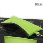 DRS Shopping táska  pénztárcával  fekete/pisztácia