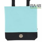 DRS Shopping táska fekete/vízkék