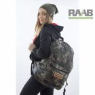 Könnyű, terepmintás hátizsák