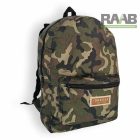 Könnyű, terepmintás hátizsák