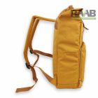 Mustársárga rolltop hátizsák