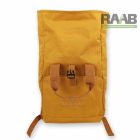 Mustársárga rolltop hátizsák