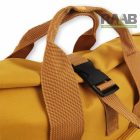 Mustársárga rolltop hátizsák