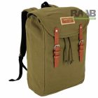 Vintage laptoptáska - katonazöld