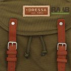 Vintage laptoptáska - katonazöld