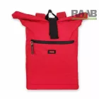 Rolltop Recicled piros hátizsák - újjrahasznosított anyagból