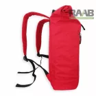 Rolltop Recicled piros hátizsák - újjrahasznosított anyagból