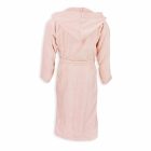 Wellness velúr köntös lazac színben 