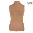 Casual Seamles varrás nélküli női garbó - testszínű 