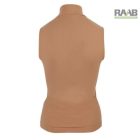 Casual Seamles varrás nélküli női garbó - testszínű 