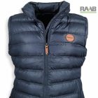 Bélelt vízlepergető pufis mellény - férfi