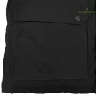 Basic szörmés télikabát 3XL-4XL - fekete
