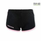 Active pamut rövidnadrág - fekete/rózsaszín