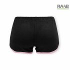 Active pamut rövidnadrág - fekete/rózsaszín