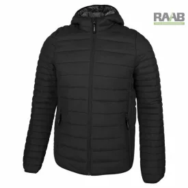   Tokba hajtható sport steppelt férfi kabát - fekete 3XL-4XL-ig