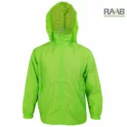 Lime színű sport széldzseki / esőkabát S-3XL-ig