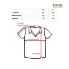 Basic pamut piké unisex póló  3XL - 4XL