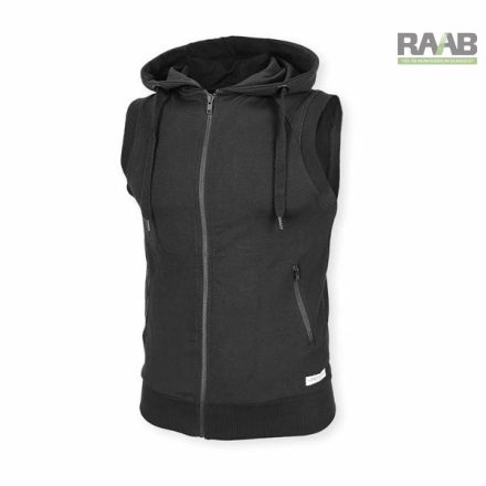 Kapucnis férfi mellény (ujjatlan pulóver) XS-2XL-ig  - aktuális ajánlatunk