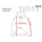 Kapucnis férfi mellény (ujjatlan pulóver) XS-2XL-ig  - aktuális ajánlatunk