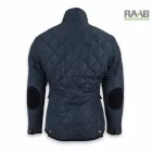 Átmeneti steppelt casual kabát - női XS-2XL-ig - sötétkék