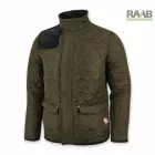 Átmeneti steppelt casual kabát - férfi S-2XL-ig - mohazöld