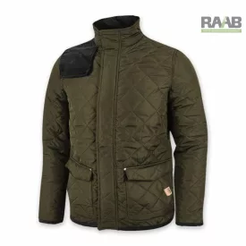   Átmeneti steppelt casual kabát - férfi S-2XL-ig - mohazöld