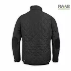 Átmeneti steppelt casual kabát - férfi 3XL-4XL- fekete