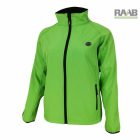 Átmeneti zöld softshell kabát - női