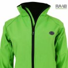 Átmeneti zöld softshell kabát - női