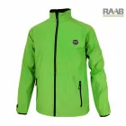 Átmeneti zöld softshell kabát - férfi S-2XL