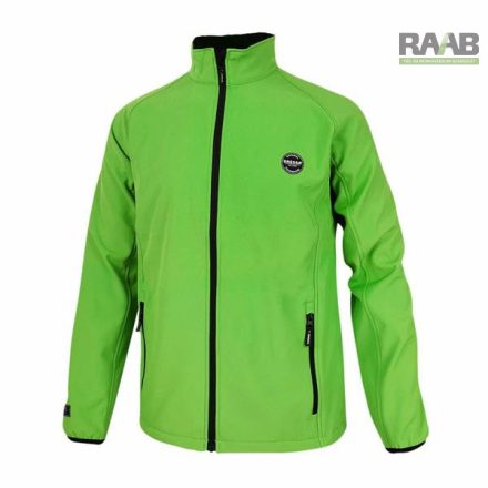Átmeneti zöld softshell kabát - férfi S-2XL