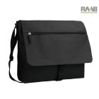 Két tónusú válltáska, laptop zsebbel 