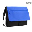 Két tónusú válltáska, laptop zsebbel 