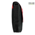 Két tónusú válltáska, laptop zsebbel 