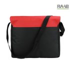 Két tónusú válltáska, laptop zsebbel 