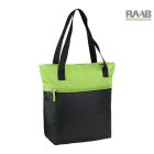 Sky bevásárló táska fekete alapon színes betéttel 